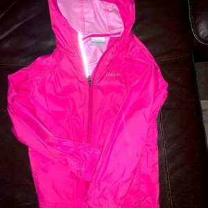 Pink Columbia Raincoat